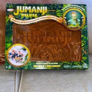 Disney Jumanji Deluxe Game with Green and Brown Design